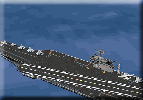 USS Kitty Hawk new skins with parked F-14s/F18s *Note* Parked scenery aircraft have wings fully swept and shadows