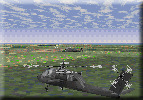 US Army RAH-66 Comanche leading a flight of AH-64 Apaches