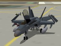 Ground Strike, cockpit view