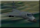 B-1B low and fast!